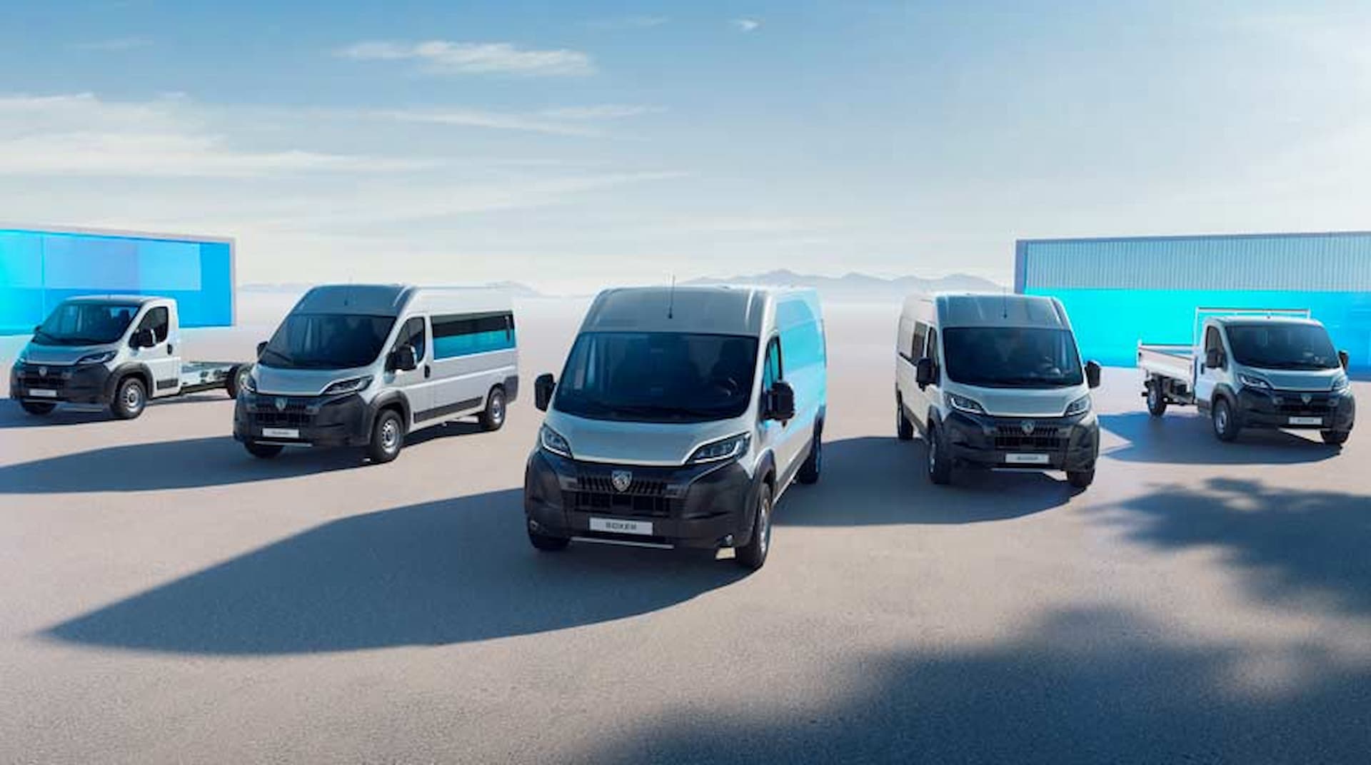 Visuel de la gamme d’utilitaires électriques Peugeot à Valence